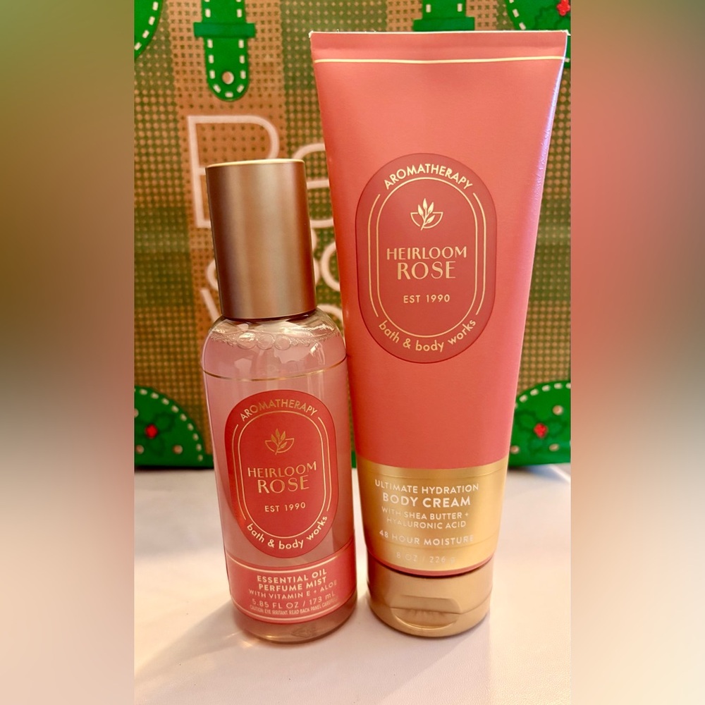 therapy Heirloom Rose Aromatherapy Set